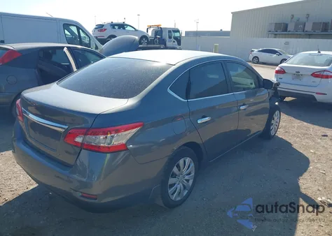2015 Nissan Sentra S из США, поврежденный, VIN 3N1AB7AP9FY323144